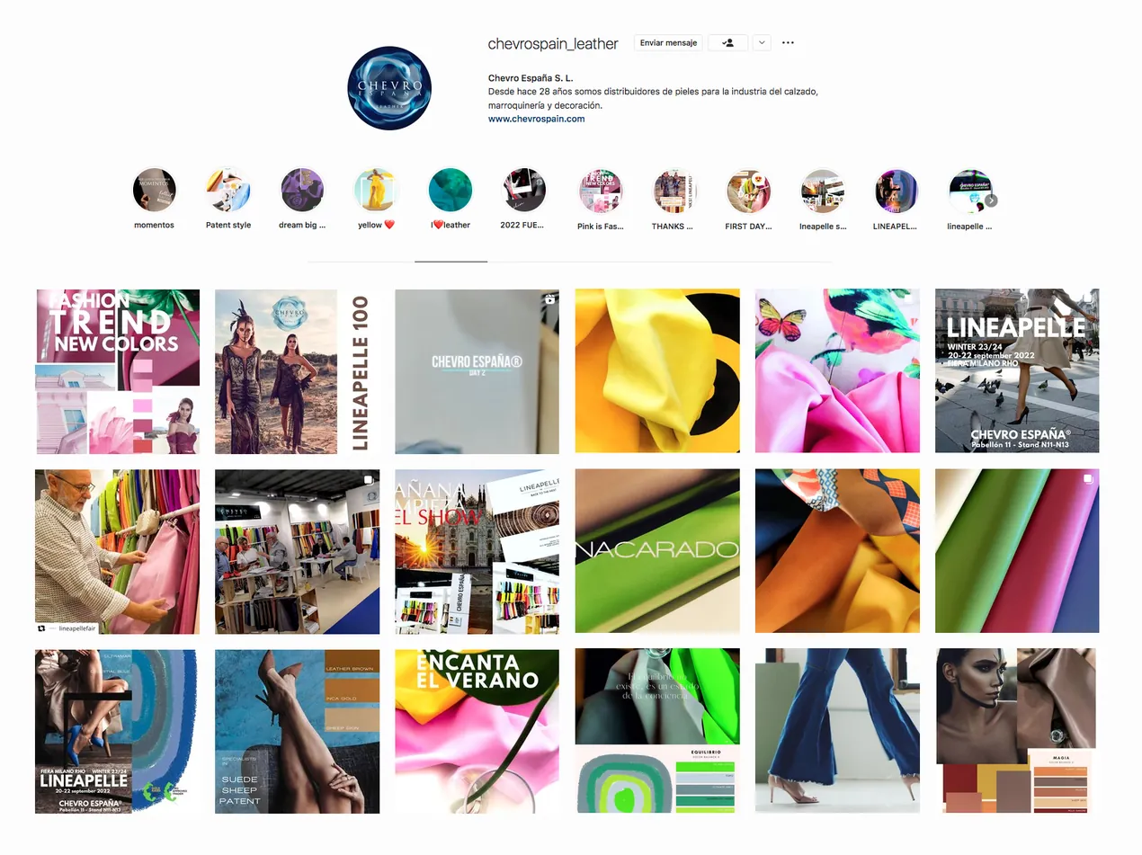 Pieles de Chevro España en Instagram