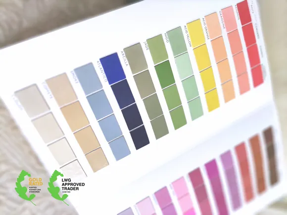 Veintidós colores de tendencia