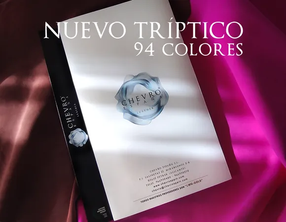 Nuevo tríptico con 94 colores