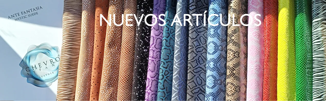 Nuevos artículos: ante fantasía en colores y grabados